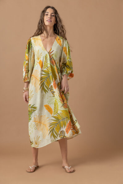 Blaze Leopard Midi Dress